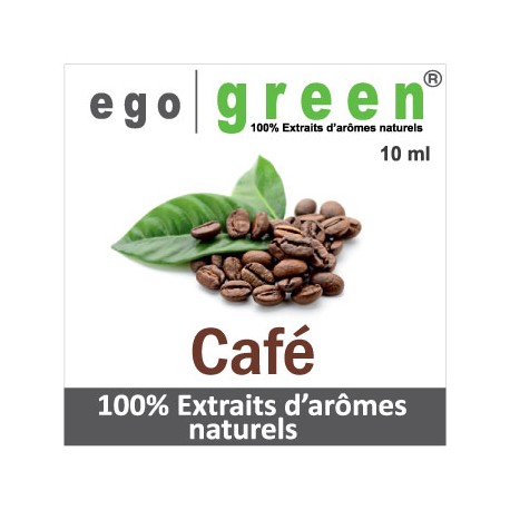 Eliquide Goût Café, Ego green