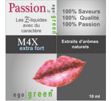 Eliquide Saveur M4X, Ego green