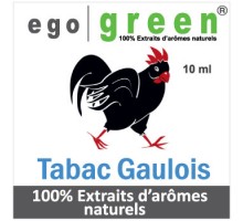 Eliquide Saveur Tabac Gaulois, Ego green