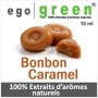 Eliquide Goût BONBON CARAMEL, Ego green