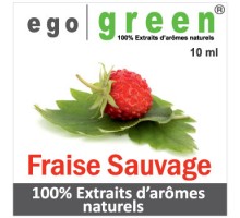 Eliquide Goût FRAISE SAUVAGE, Ego green