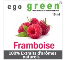 Eliquide Goût FRAMBOISE , Ego green