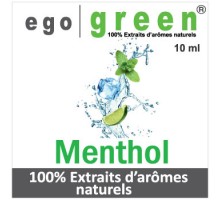 Eliquide Goût MENTHOL , Ego green