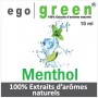 Eliquide Goût MENTHOL , Ego green