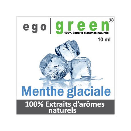Eliquide Goût MENTHE GLACIALE, Ego green