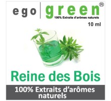 Eliquide Goût REINE DES BOIS, Ego green