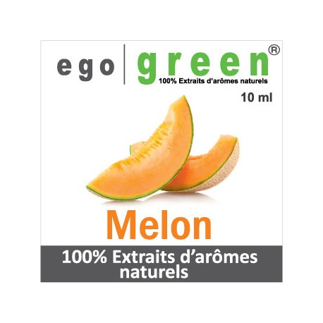 Eliquide Goût MELON, Ego green