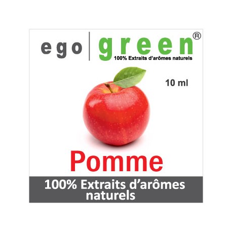 Eliquide Goût POMME , Ego green