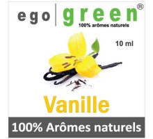 Eliquide Goût VANILLE, Ego green