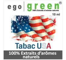 Eliquide Saveur Tabac USA, Ego green