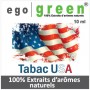 Eliquide Saveur Tabac USA, Ego green