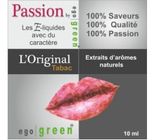 Eliquide Saveur TABAC L ORIGINAL , Ego green