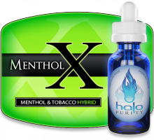 Eliquide Gout Menthol X, Halo cigs