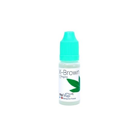 Eliquide Saveur Tabac X-Brown, MyVap