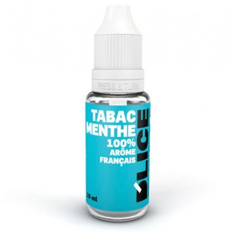 Eliquide Saveur Tabac Menthe, D'lice