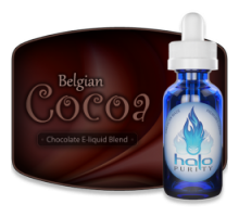 Eliquide Gout Belgian Cocoa, Halo cigs