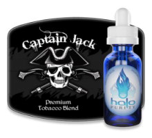 Eliquide Saveur Captain Jack, Halo cigs